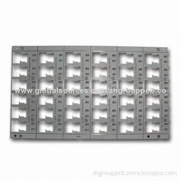 Aluminum-based PCB, Made of Aluminum, with White Solermask and Photoimageable Features